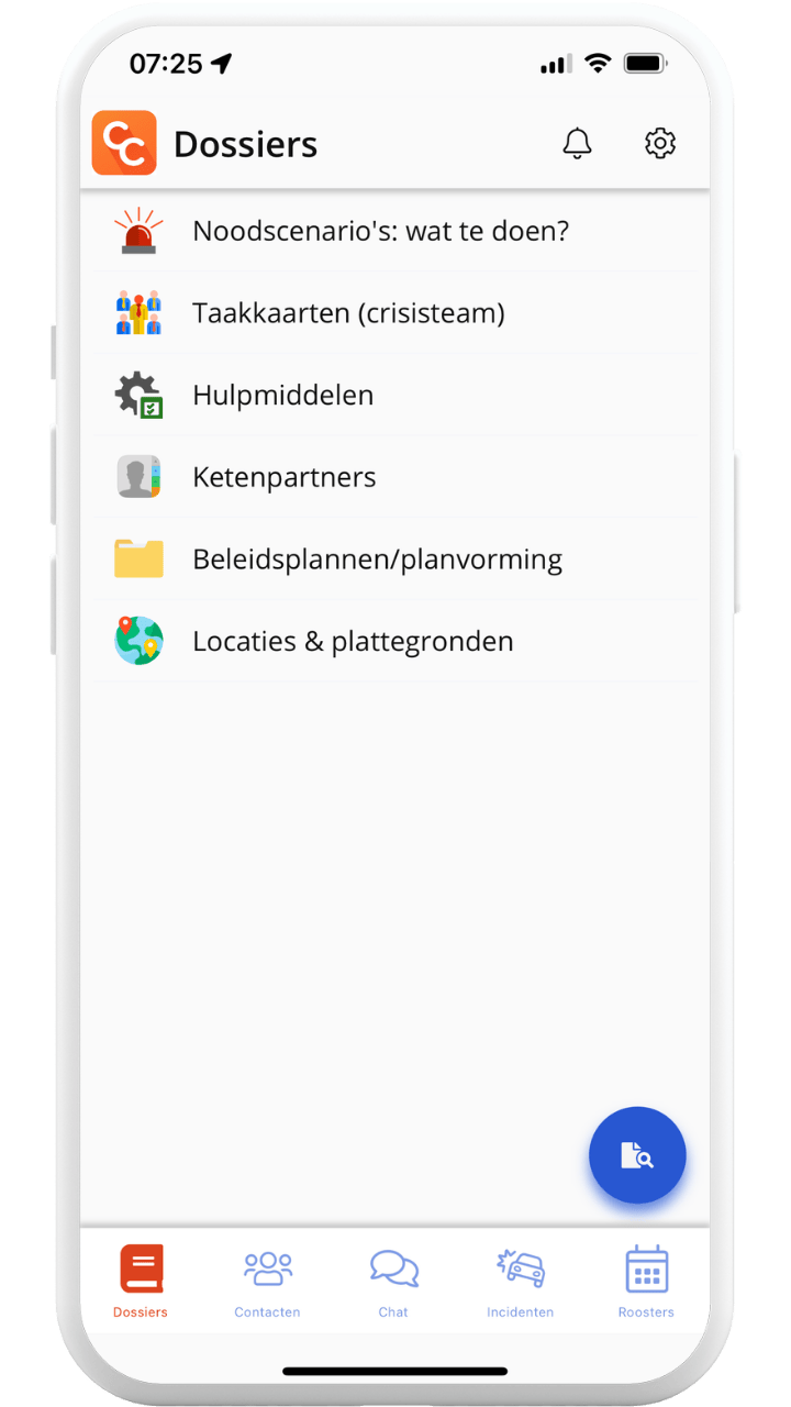 CrisisConnect telefoon